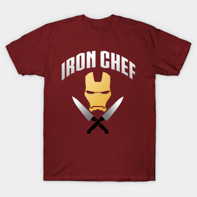 Iron Chef Iron Man TShirt TeePublic